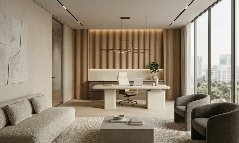 Corporate and workplace interior design by Theme Livinng Interiors